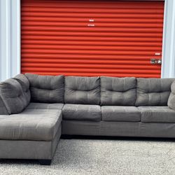 Ashley Furniture Grey Sectional Couch