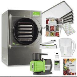 Harvest Right Medium 4-Tray Freeze Dryer + Premier Vacuum Pump – Very Low Use