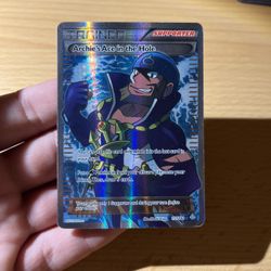 Archie’s Ace in the Hole Trainer Pokemon Card