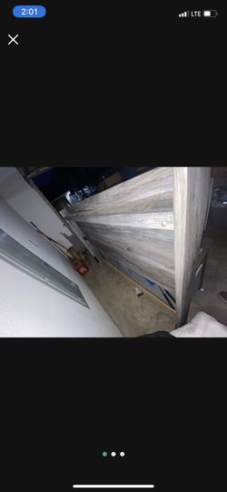Queen Bed Frame - Grey