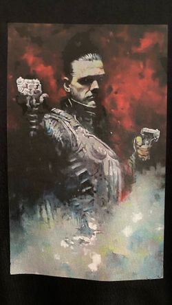 The Punisher Warzone Movie Custom print T-shirt