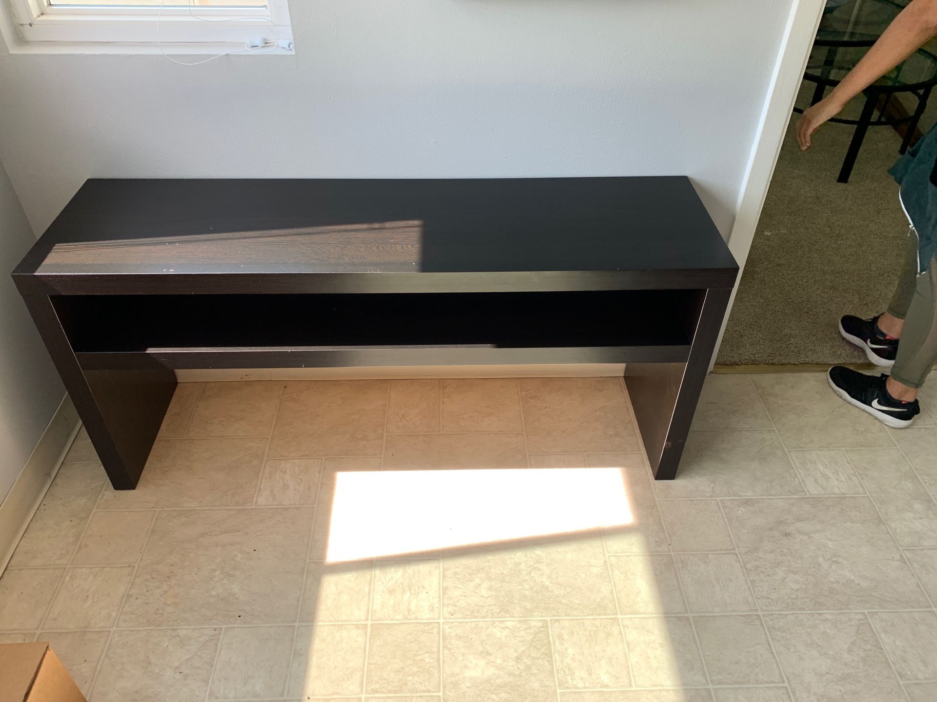 Wood TV Stand Good Condition