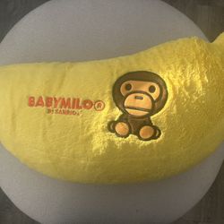 Bape x Sanrio Baby Milo Banana Pillow