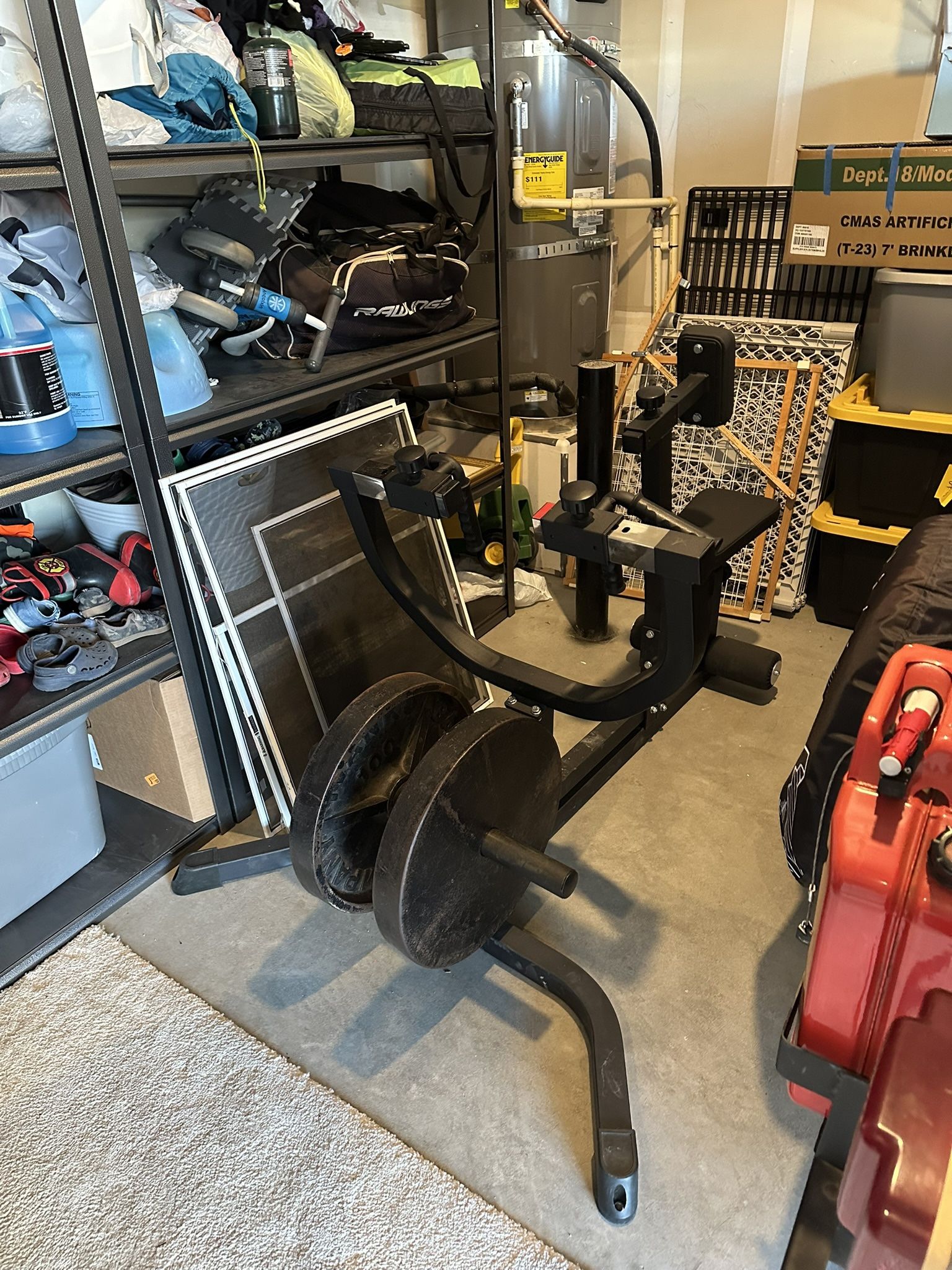 Titan back row Machine