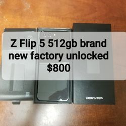 Z Flip 5 Factory unlocked Brand new 