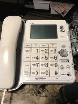 AT&T BIG Button answer machine phone