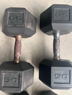 50lbs Dumbbells