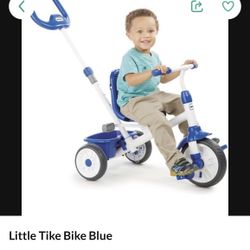 Tike Blue Stroller Bike Toddler