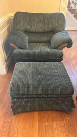 Very comfortable chair and ottoman