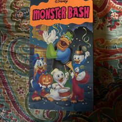 Disney Monster Mash VHS 