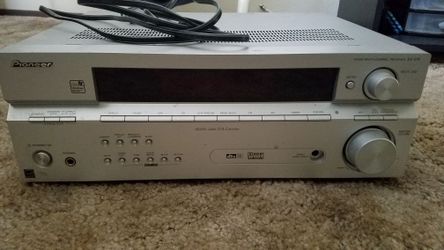 Stereo receiver dvd vhs player