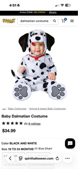 Dalmatian costume