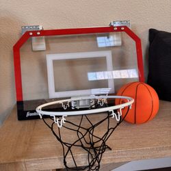 Over the door basketball hoop