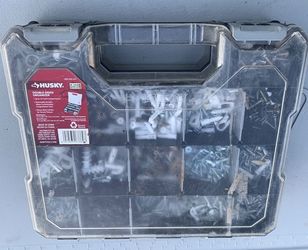 Husky Box 34 Compartment Double Side Tool Organizer  $35 