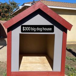 Dog House Hand Made Casa Para Perros Grande Large Dog  Size  Grande
