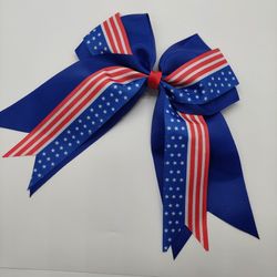 Patriotic Cheer bows