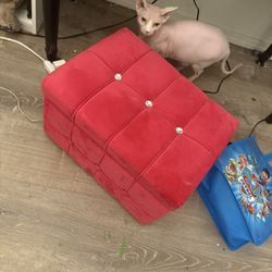 Small Storage Ottoman