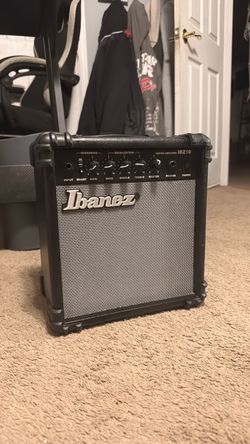 Guitar and amp