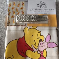Winnie The Pooh Shower Curtain 