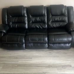 Loveseat And Sofa. Manual 4 Reclining Seats. 1.5 Years Old.. Moving 