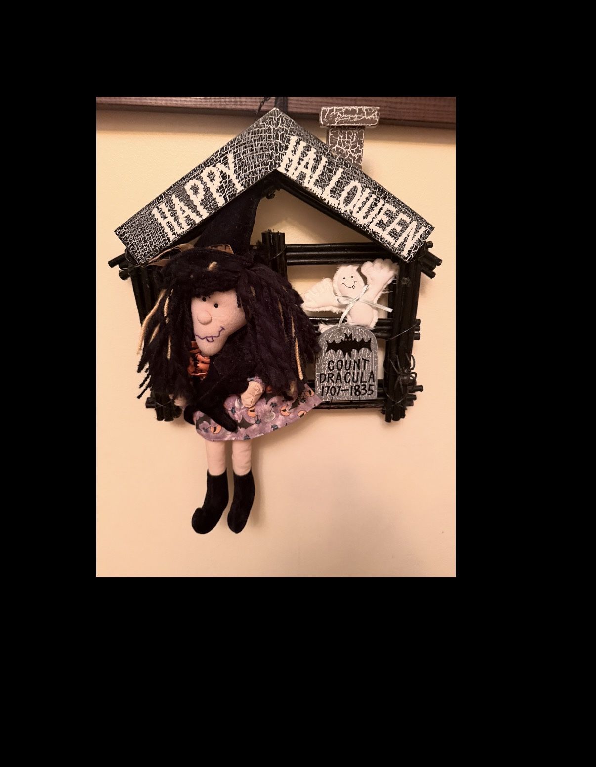Halloween Decor In House Frame