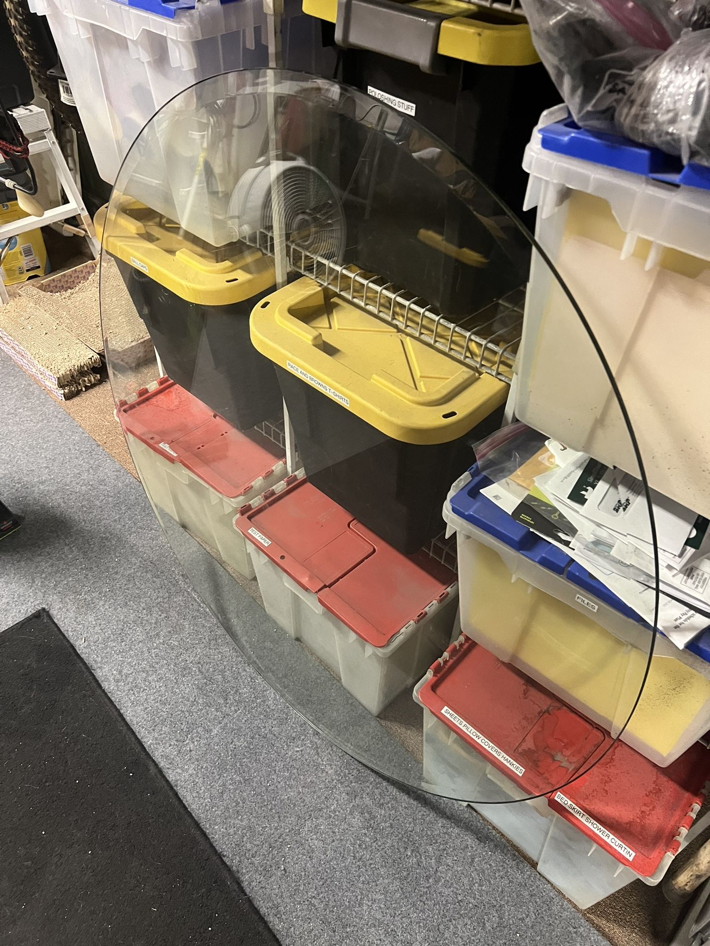 Round Glass Table Top