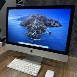 27 Inch Apple iMac All In One Desktop Computer Bundle Very Slim And Sleek Nice LOOK