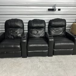 Power Reclining Theater Chairs