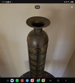 Brass vase