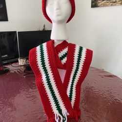 Crochet Scarf And Hat