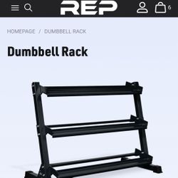 REP fitness Dumbbell rack 