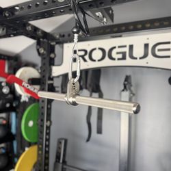 Rogue Fitness Straight Lat Bar Stainless Steel 20”