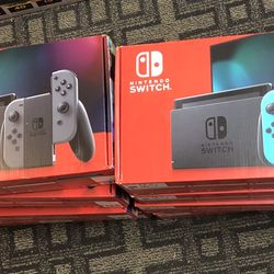 Brandnew Nintendo Switch Red and Blue Joycon