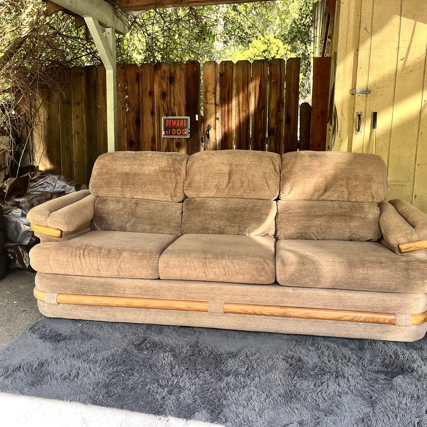 FREE DELIVERY) Brown Sofa