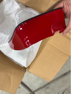 OEM Acura TSX Splash Guards Mud Flaps Set of 4 Red 08P00-TL2-280