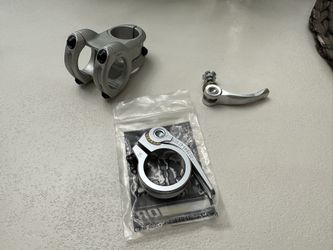 ~ SPANK STEM, CHROMAG SEATPOST CLAMP, & HOPE SEATPOST CLAMP LEVER ~