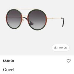 Authentic Gucci Sunglasses
