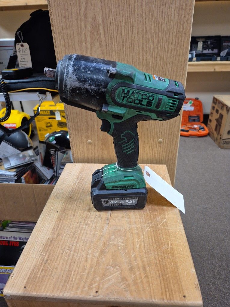 Matco Tools 20 Volt 1/2" Impact Wrench MCL2012BIW