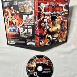 PS2 PLAYSTATION TEKKEN 5 GH GREATEST HITS CIB COMPLETE SONY