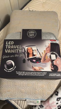 Sunny Days LED Travel Vanity