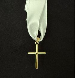 14k Gold Cross Pendant