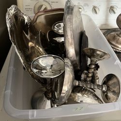 Lot Of Silver Plated Items