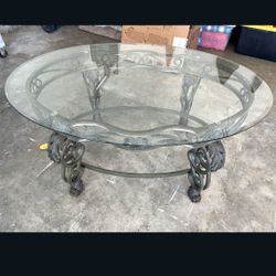 Coffee Table Iron & Steel