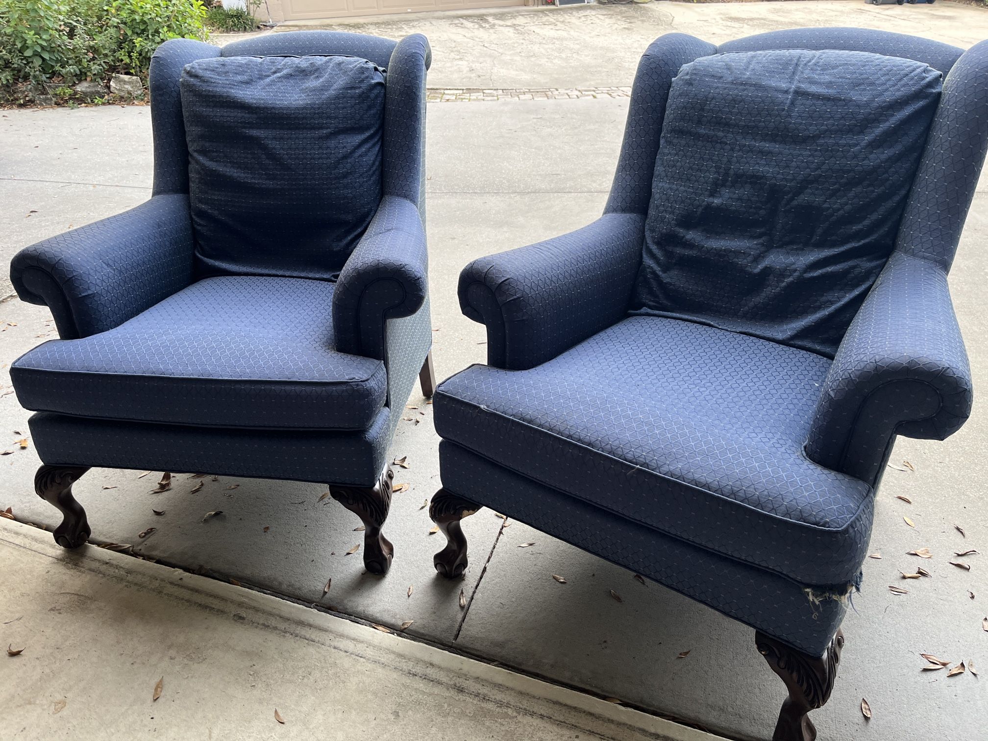 Jessica Charles Wingback Chairs (set Of 2)