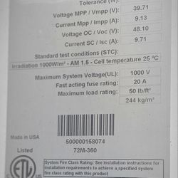 Complete Solar Electric System 