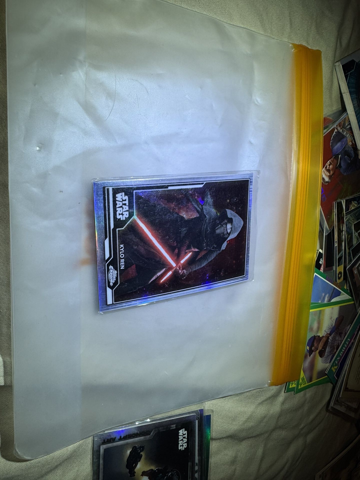 2021 Topps Star Wars Chrome Legacy Kylo Ren Refractor #WL-7