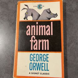 Vintage Animal Farm By George Orwell