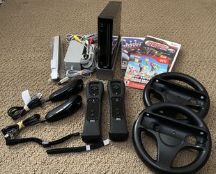 Nintendo wii all black
