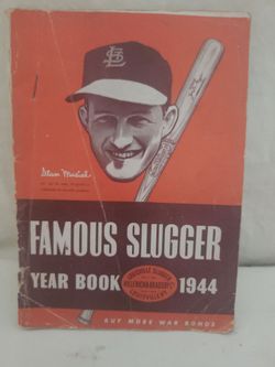 1944 Louisville Slugger Famous Slugger Yearbook Stan Musial