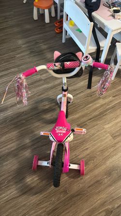 Minnie Mouse Bicycle w/ Training Wheels